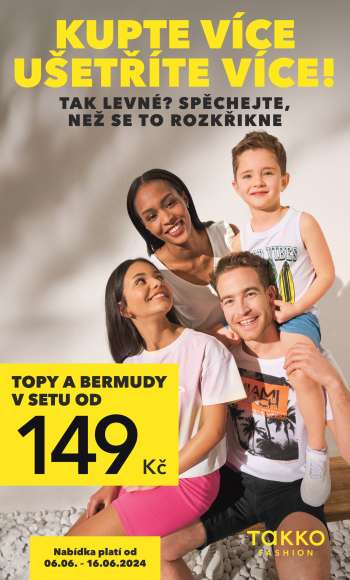 Leták Takko - 6.6.2024 - 16.6.2024.
