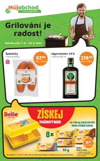 Leták Můj obchod - 7.6.2024 - 20.6.2024.