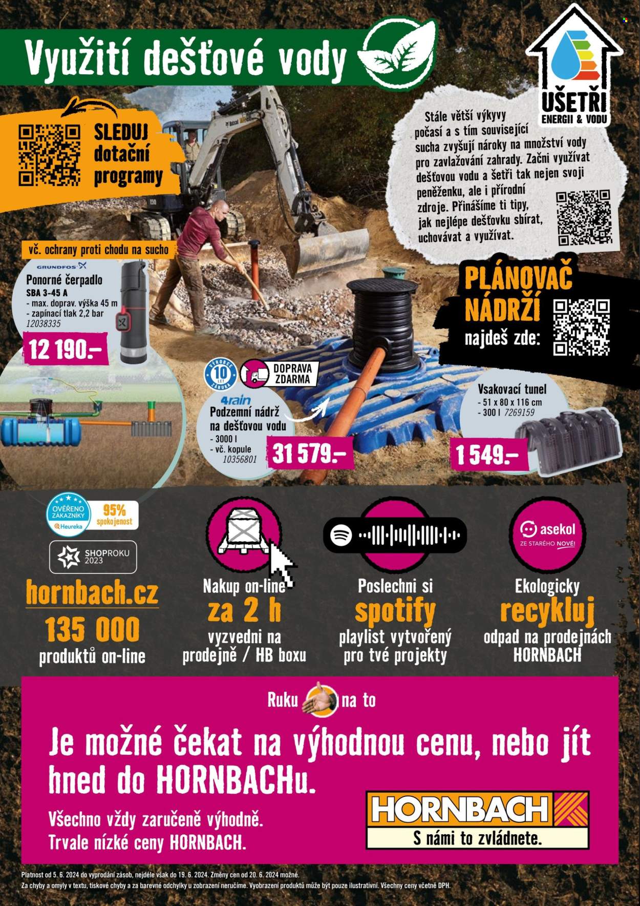 Leták HORNBACH - 5.6.2024 - 19.6.2024. Strana 16