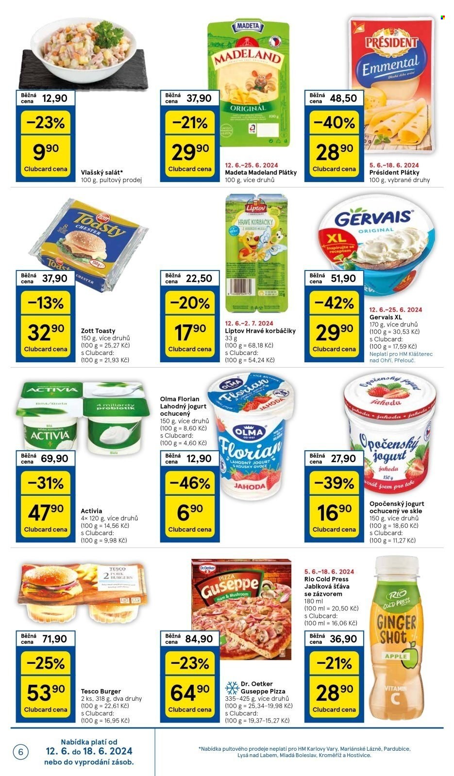 Leták TESCO - 12.6.2024 - 18.6.2024. Strana 6