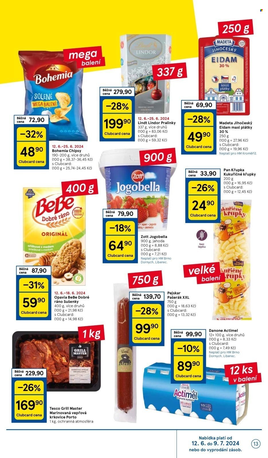 Leták TESCO - 12.6.2024 - 18.6.2024. Strana 13