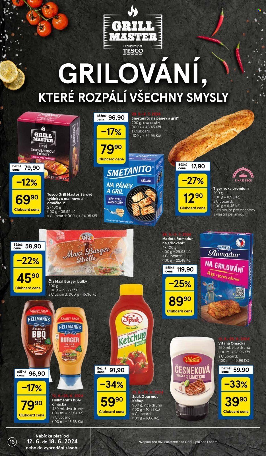 Leták TESCO - 12.6.2024 - 18.6.2024. Strana 16