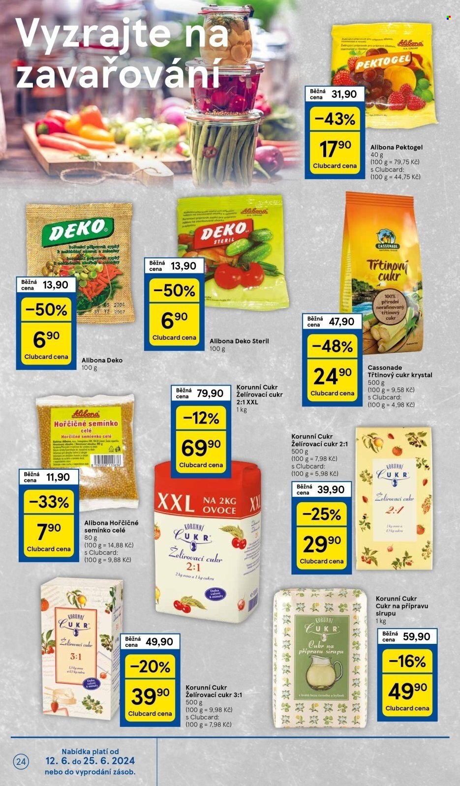 Leták TESCO - 12.6.2024 - 18.6.2024. Strana 24
