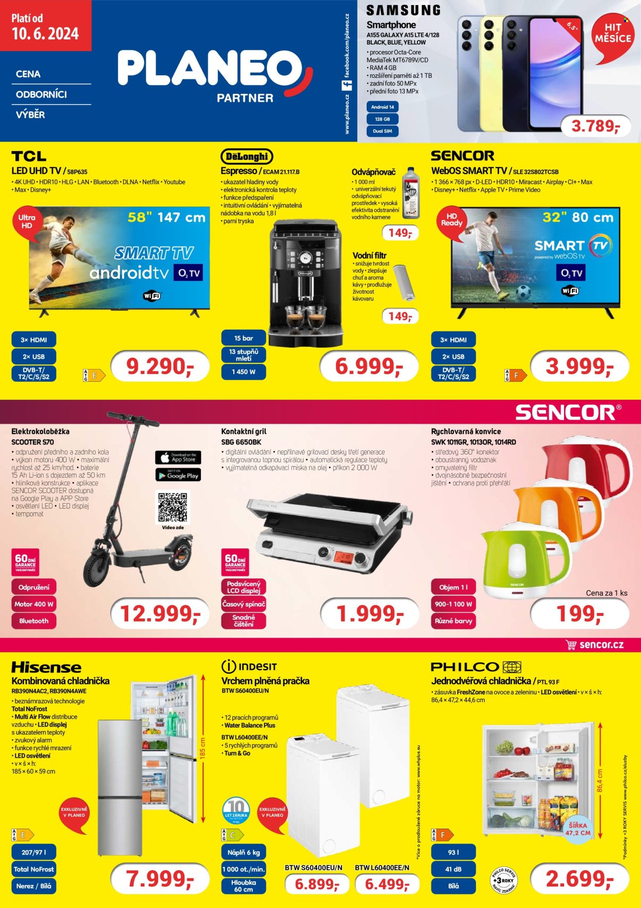 Leták PLANEO Elektro - 10.6.2024 - 16.6.2024. Strana 1