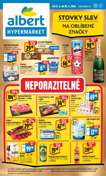 Leták Albert Hypermarket - 12.6.2024 - 18.6.2024.