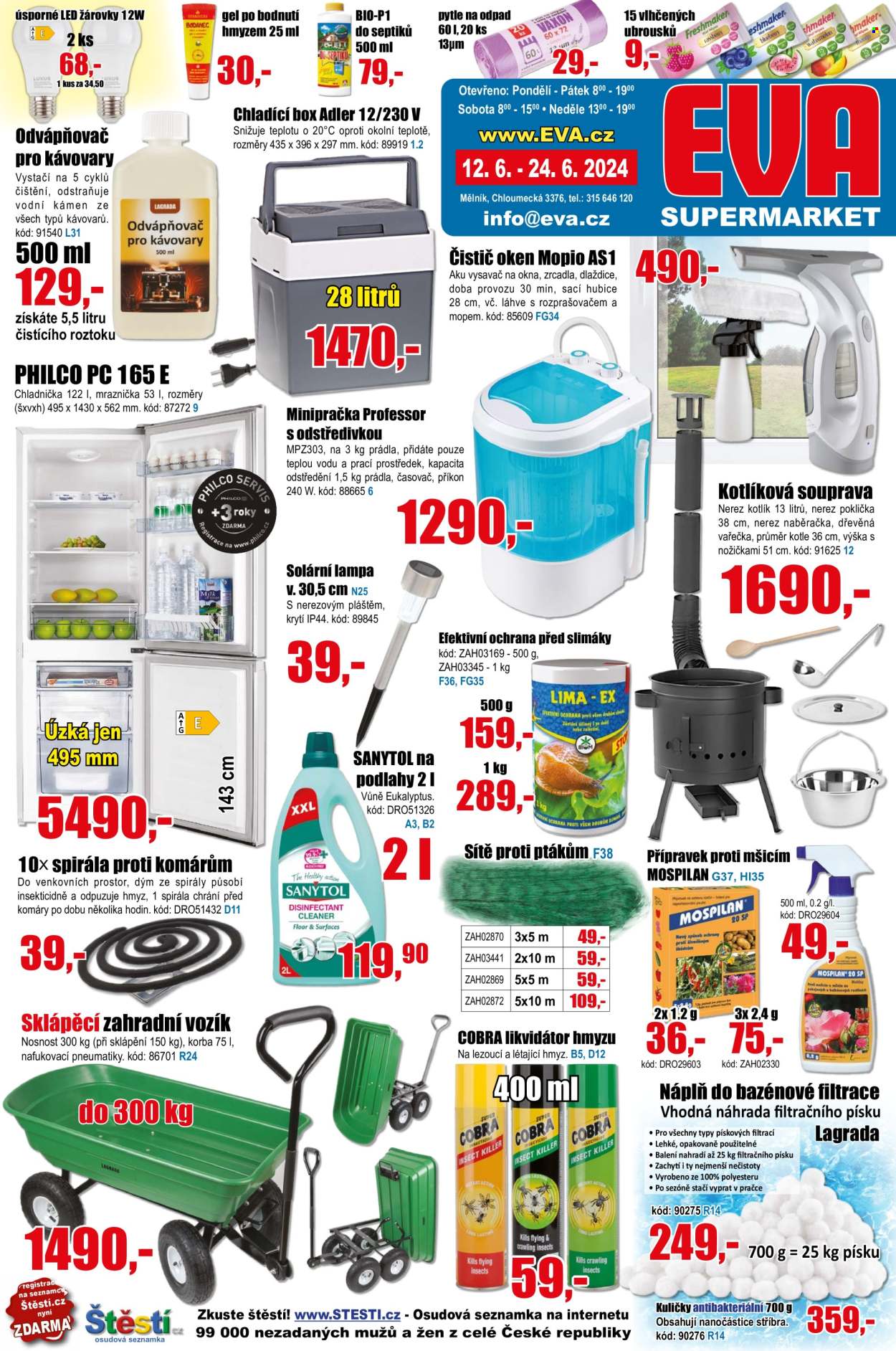 Leták EVA supermarket - 12.6.2024 - 24.6.2024. Strana 1