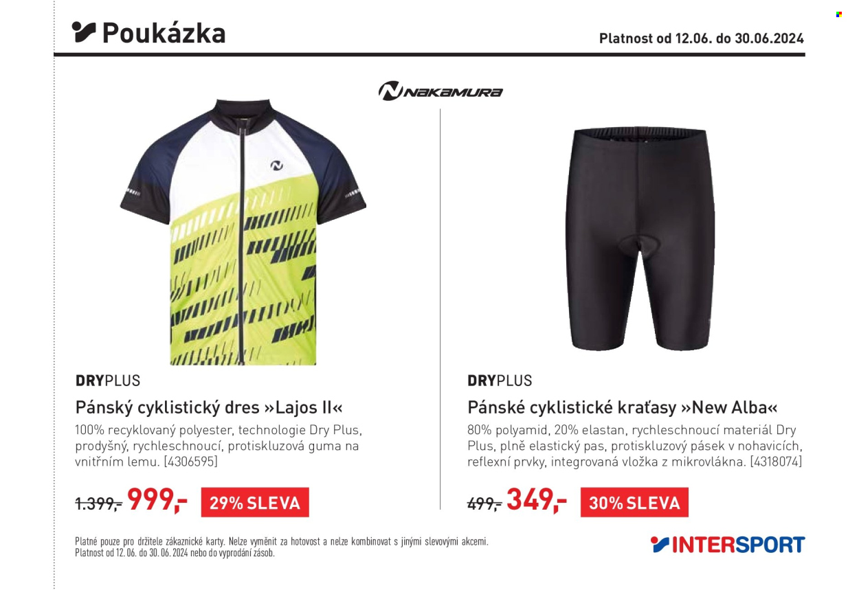 Leták INTERSPORT - 12.6.2024 - 30.6.2024. Strana 7