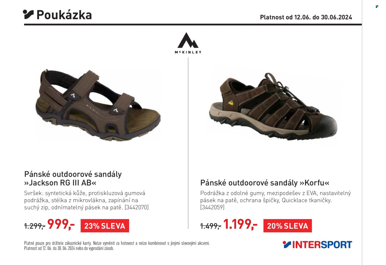 Leták INTERSPORT - 12.6.2024 - 30.6.2024. Strana 12