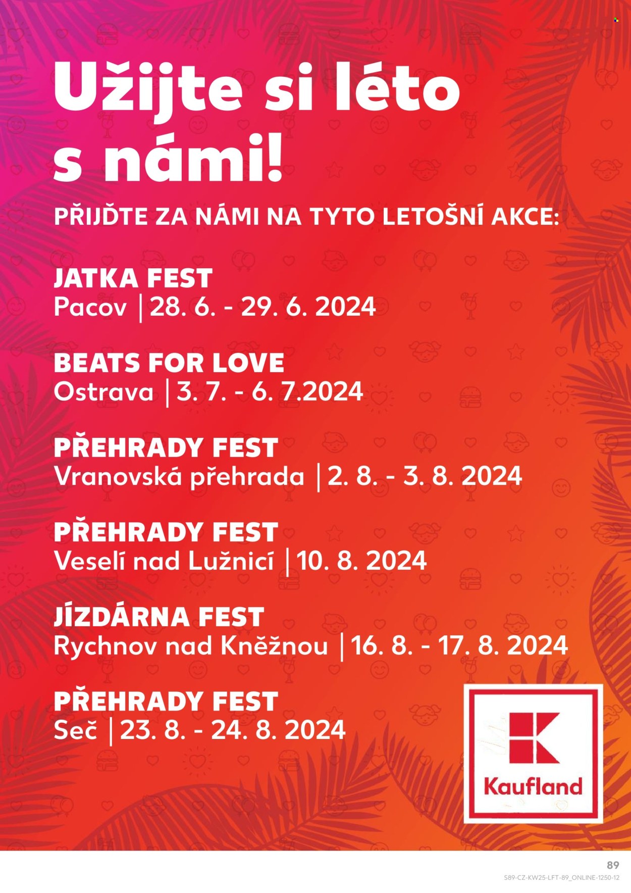 Leták Kaufland - 19.6.2024 - 25.6.2024. Strana 89