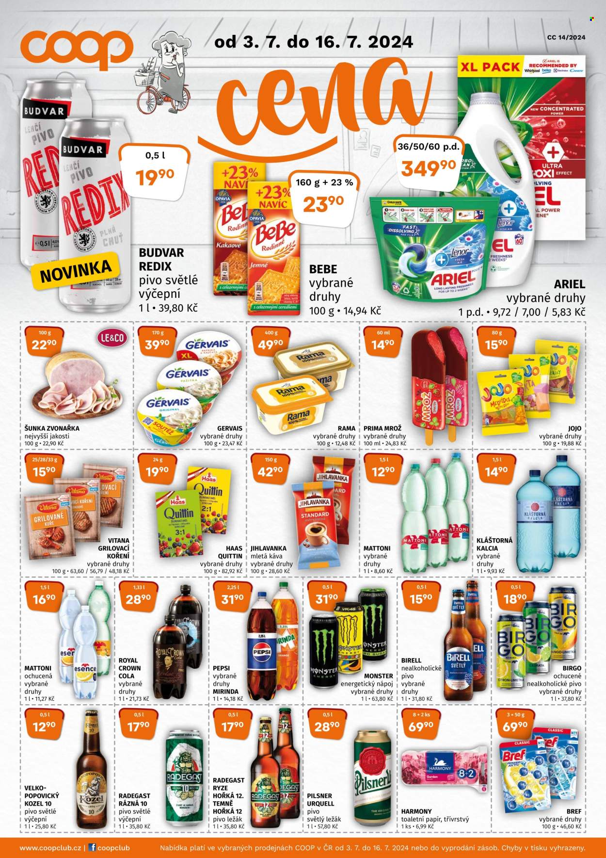 Leták coop TERNO - 3.7.2024 - 16.7.2024. Strana 1