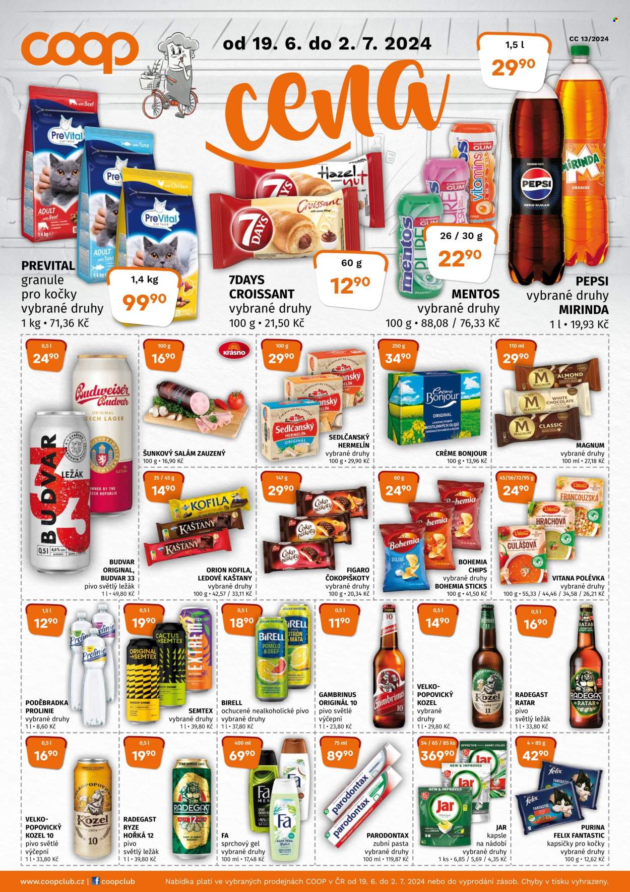 Leták coop TERNO - 19.6.2024 - 2.7.2024. Strana 1