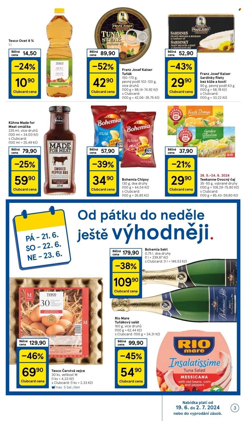 Leták TESCO supermarket - 19.6.2024 - 25.6.2024. Strana 3