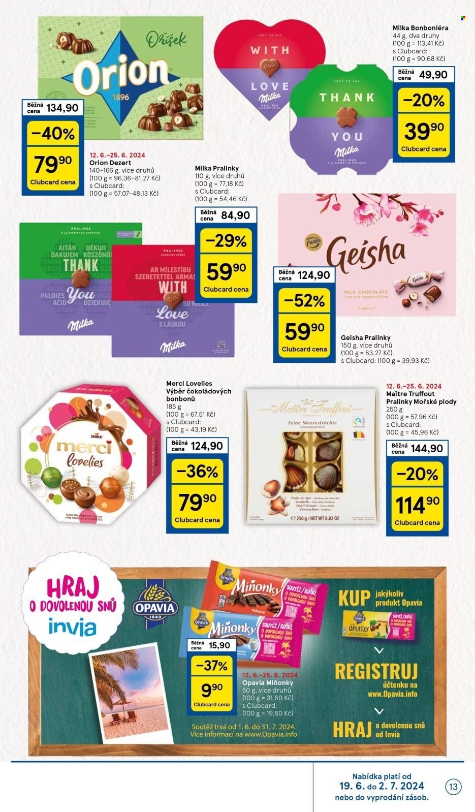 Leták TESCO - 19.6.2024 - 25.6.2024. Strana 13