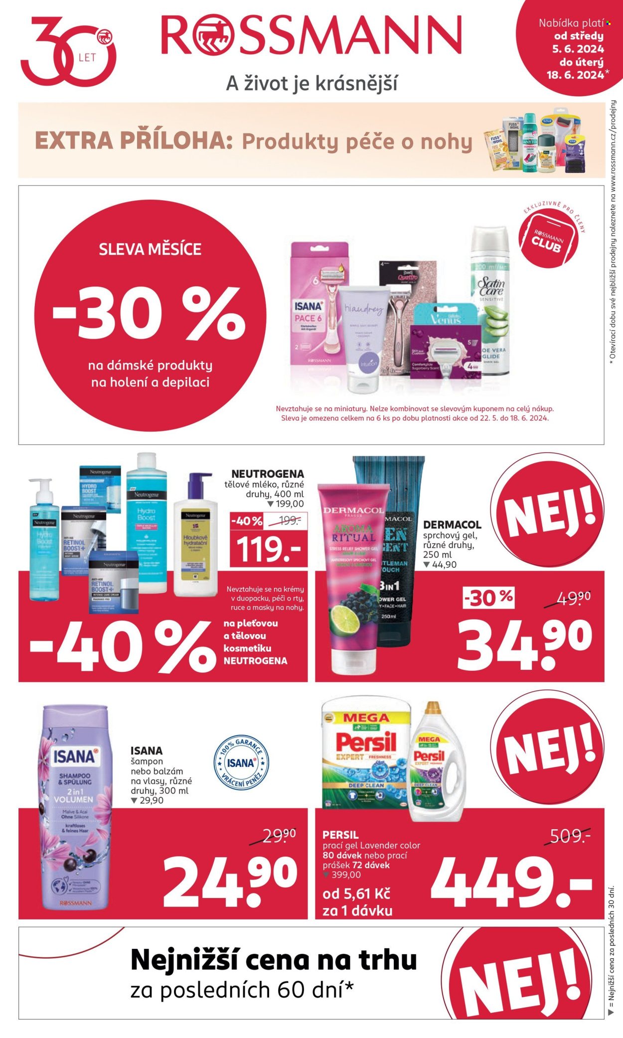 Leták ROSSMANN - 5.6.2024 - 18.6.2024. Strana 1
