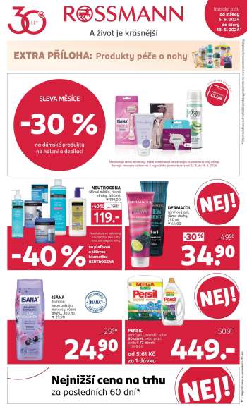 Leták ROSSMANN - 5.6.2024 - 18.6.2024.