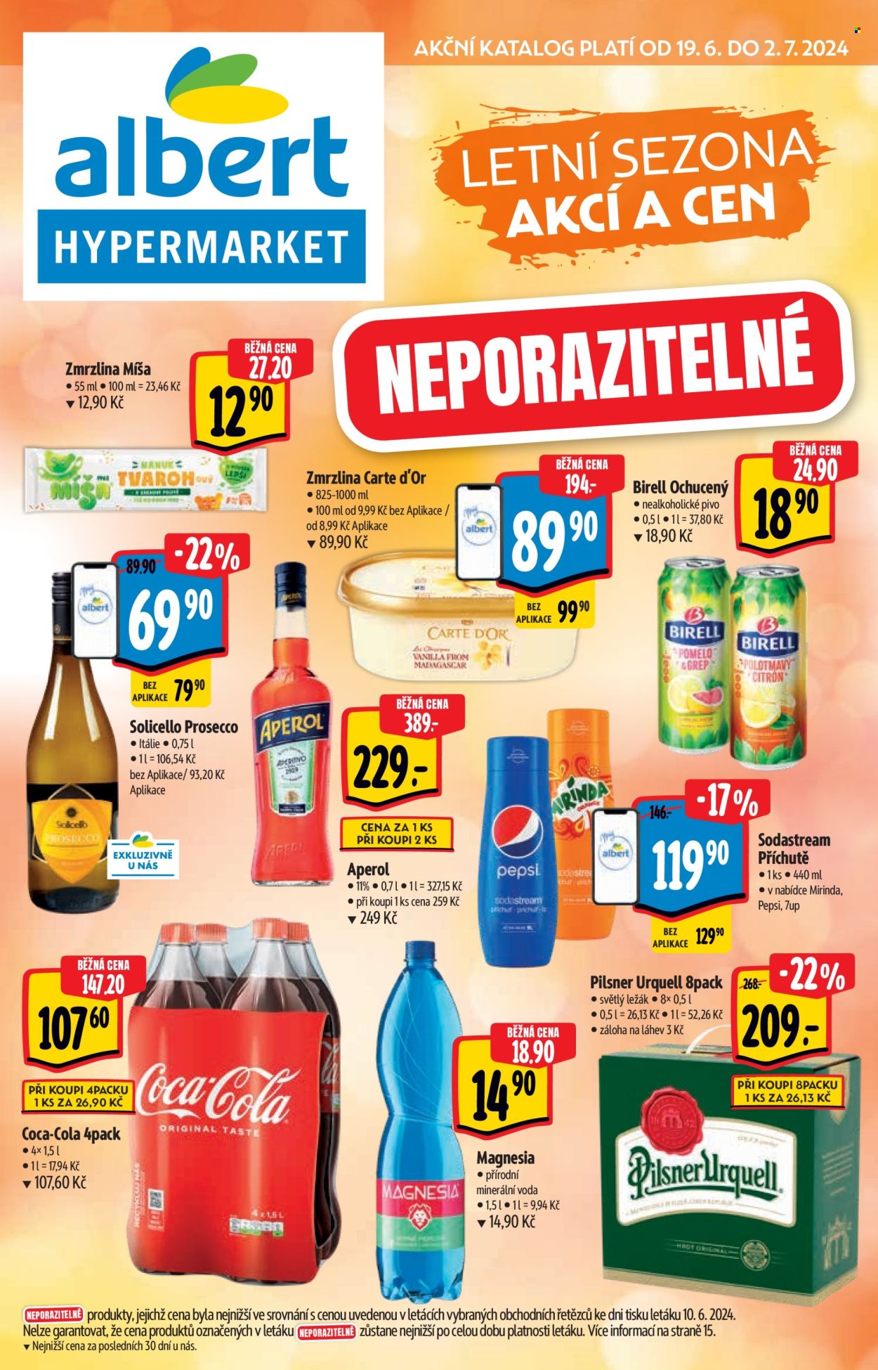 Leták Albert Hypermarket - 19.6.2024 - 2.7.2024. Strana 1
