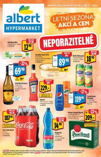 Leták Albert Hypermarket - 19.6.2024 - 2.7.2024.