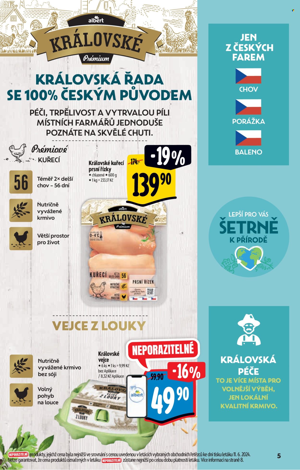 Leták Albert Supermarket - 19.6.2024 - 2.7.2024. Strana 5