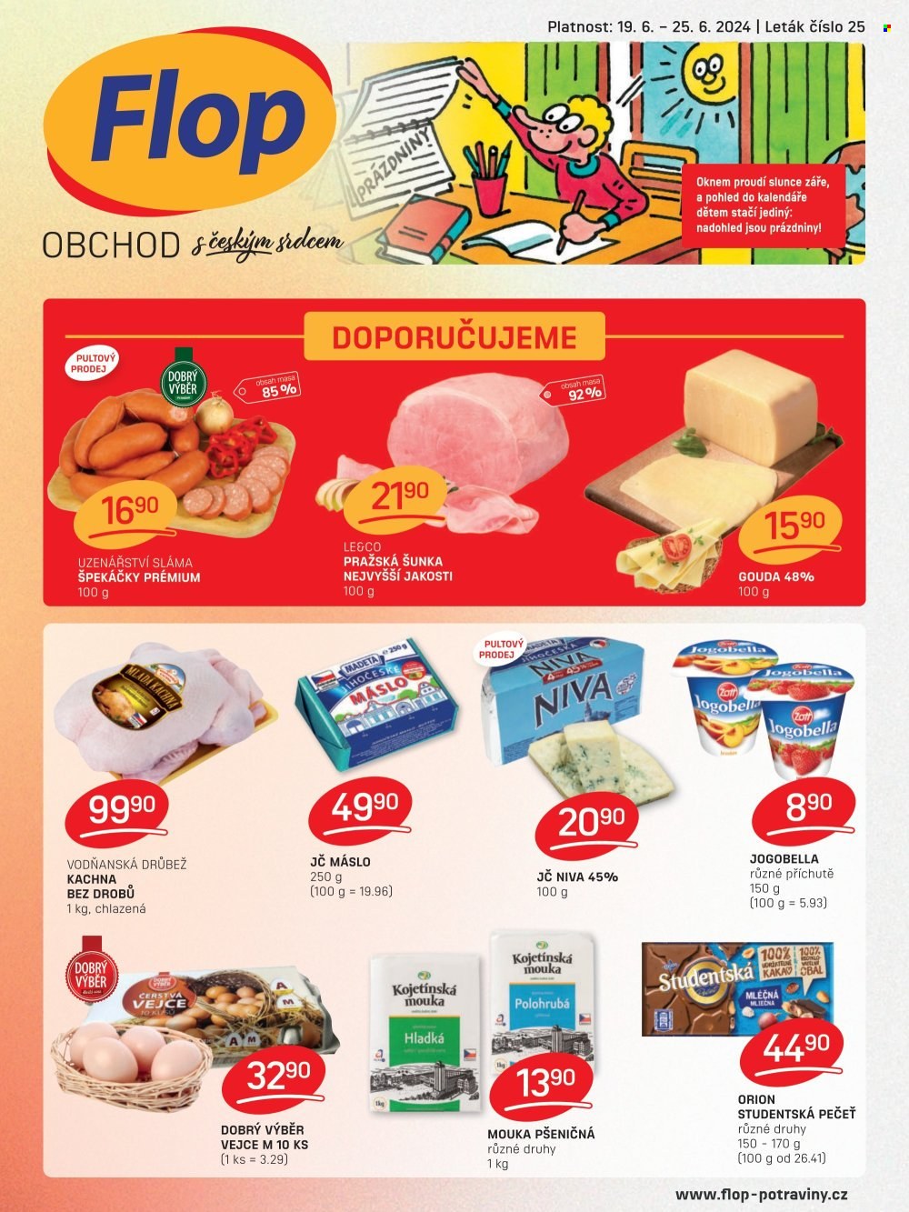 Leták Flop - 19.6.2024 - 25.6.2024. Strana 1