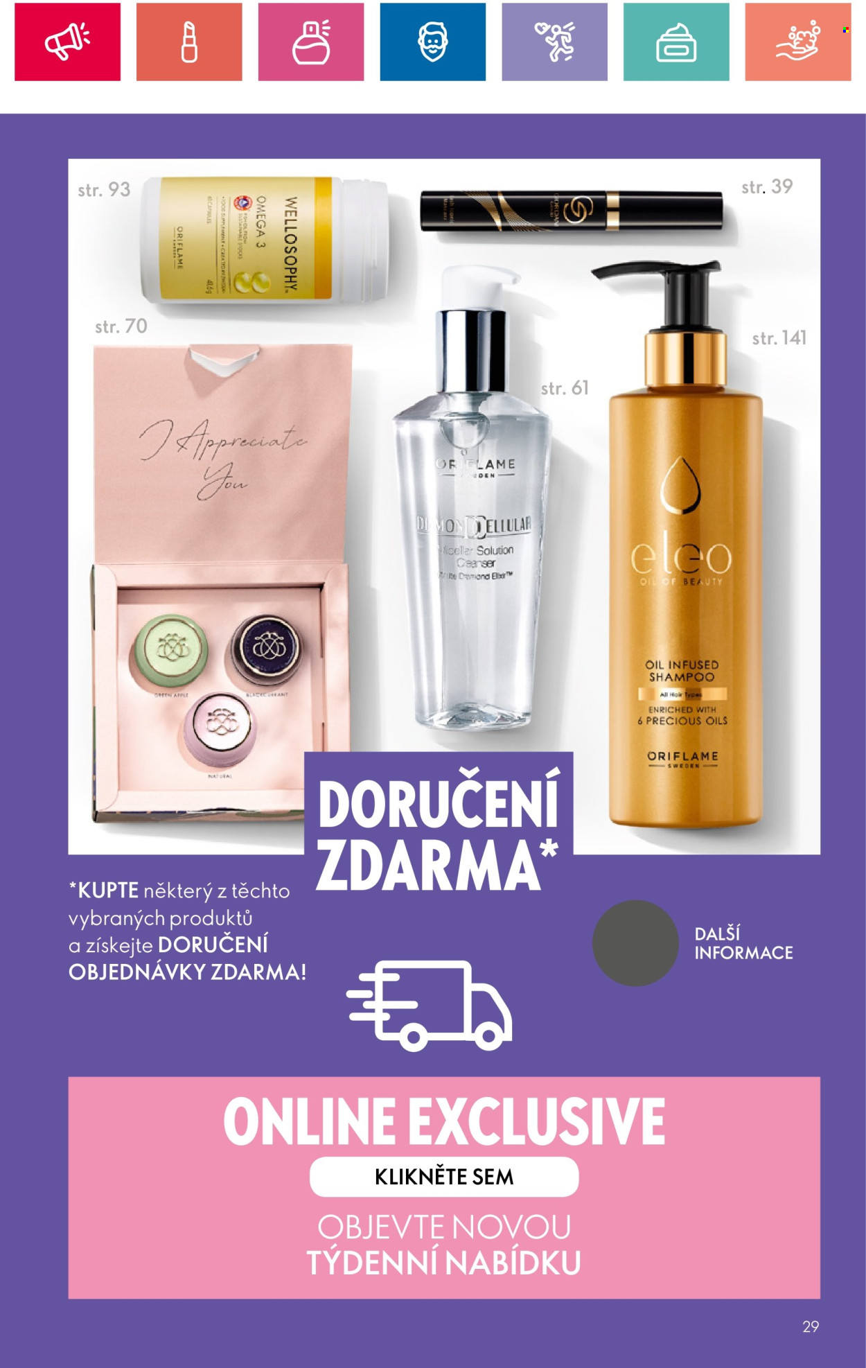 Leták ORIFLAME - 18.6.2024 - 8.7.2024. Strana 29