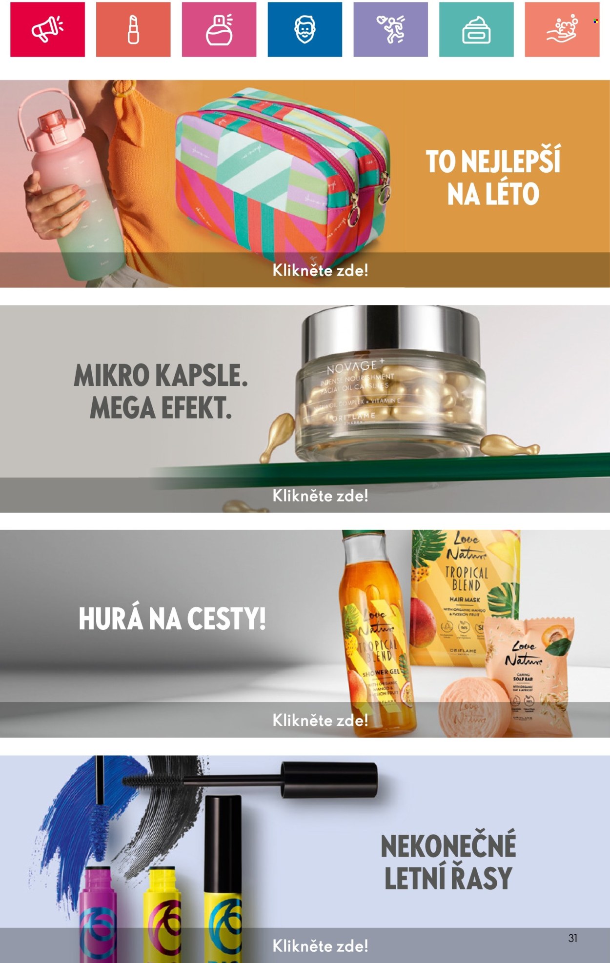 Leták ORIFLAME - 18.6.2024 - 8.7.2024. Strana 31