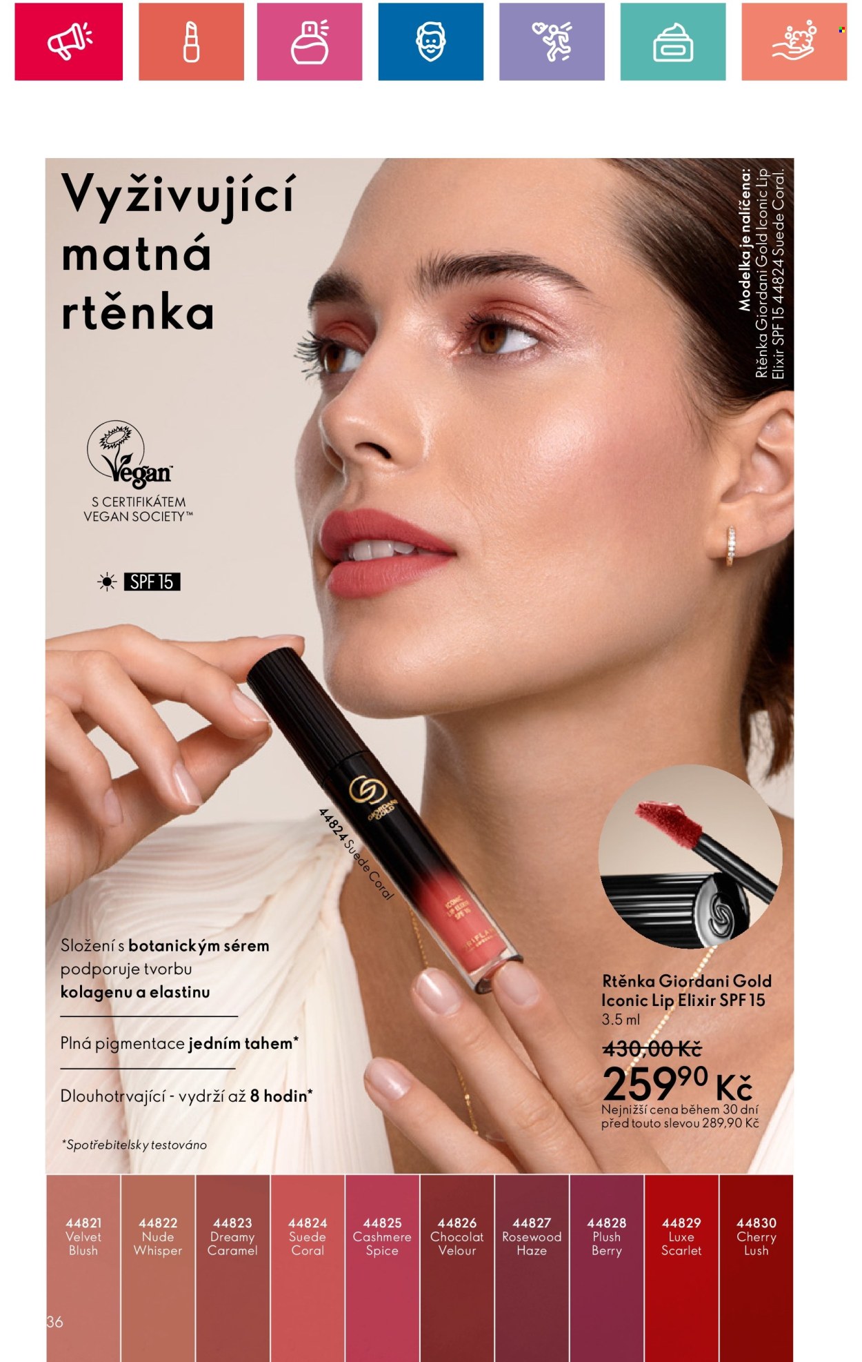 Leták ORIFLAME - 18.6.2024 - 8.7.2024. Strana 36