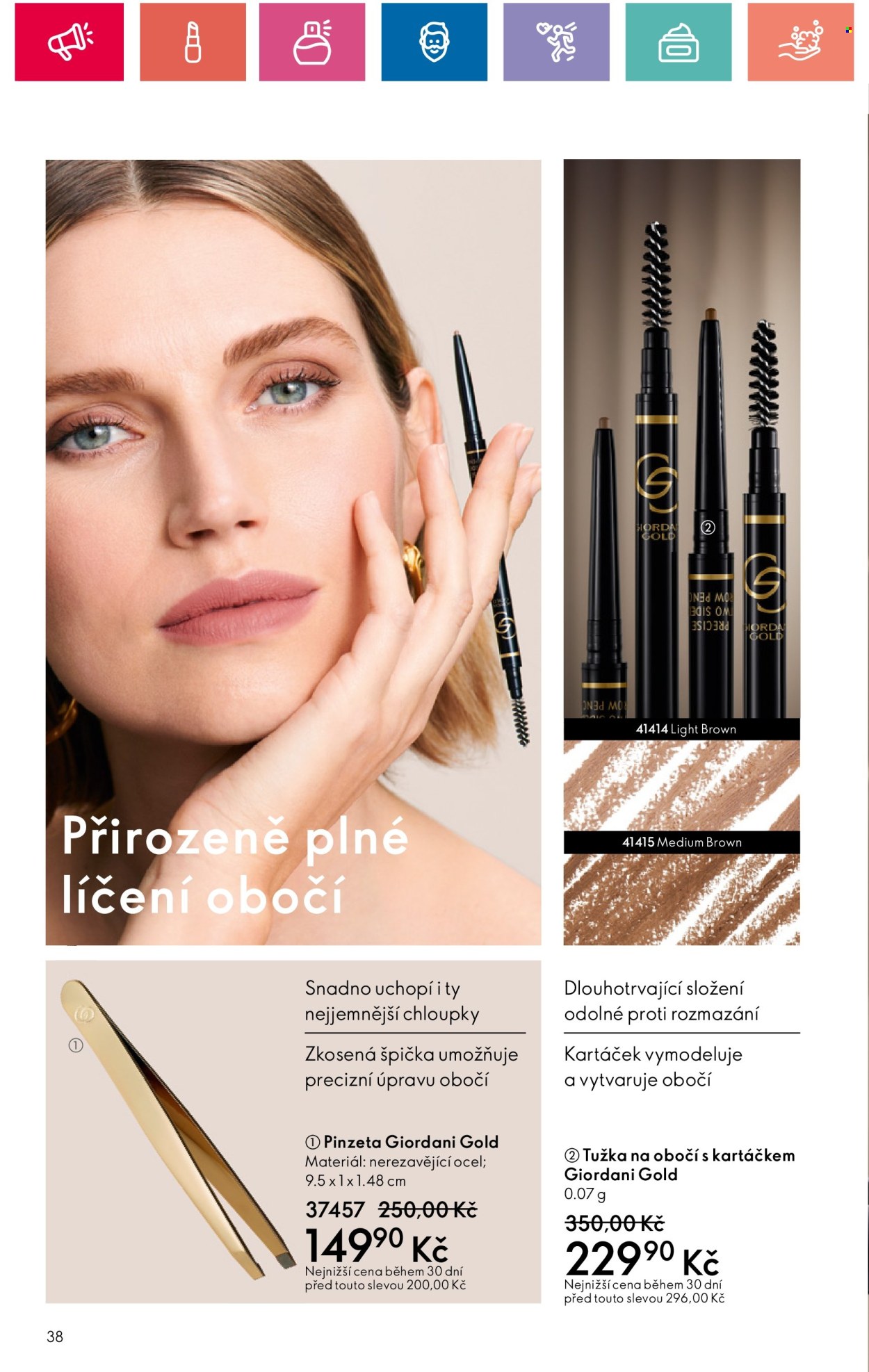 Leták ORIFLAME - 18.6.2024 - 8.7.2024. Strana 38