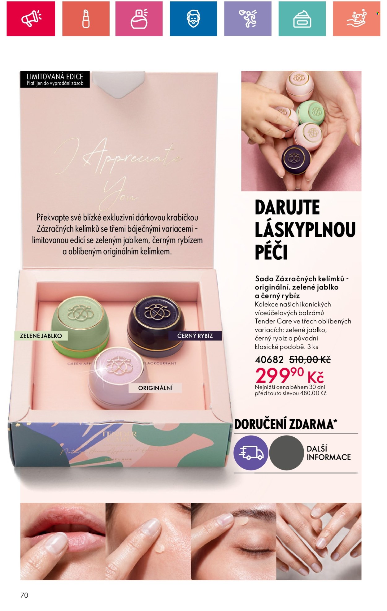 Leták ORIFLAME - 18.6.2024 - 8.7.2024. Strana 70