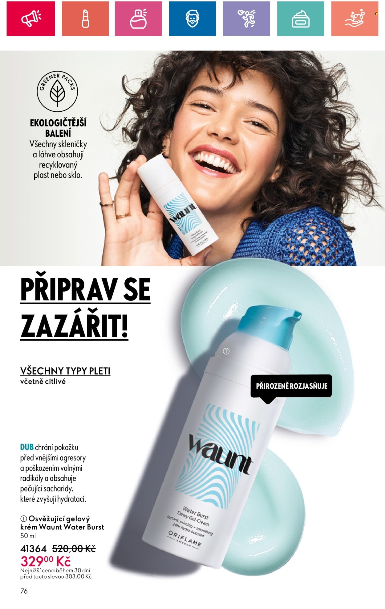 Leták ORIFLAME - 18.6.2024 - 8.7.2024. Strana 76