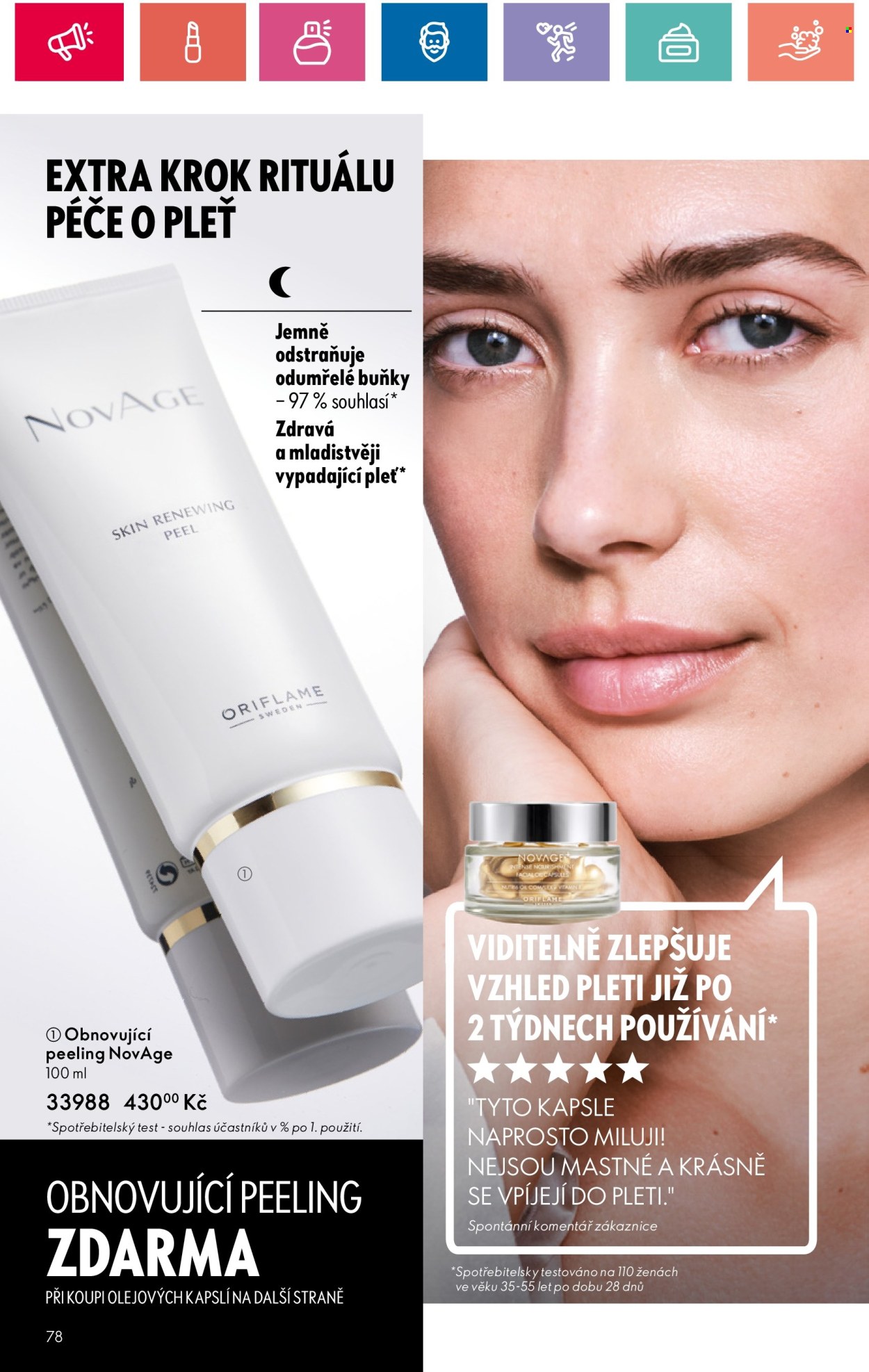 Leták ORIFLAME - 18.6.2024 - 8.7.2024. Strana 78
