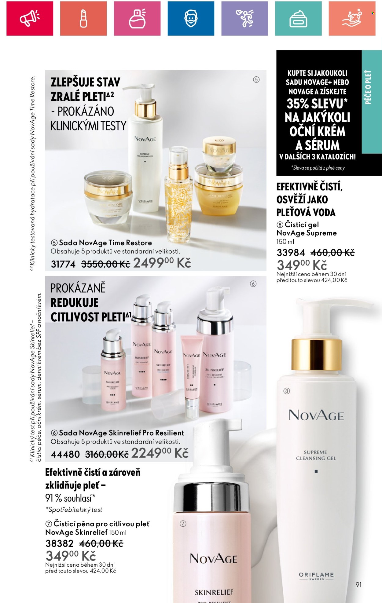 Leták ORIFLAME - 18.6.2024 - 8.7.2024. Strana 91