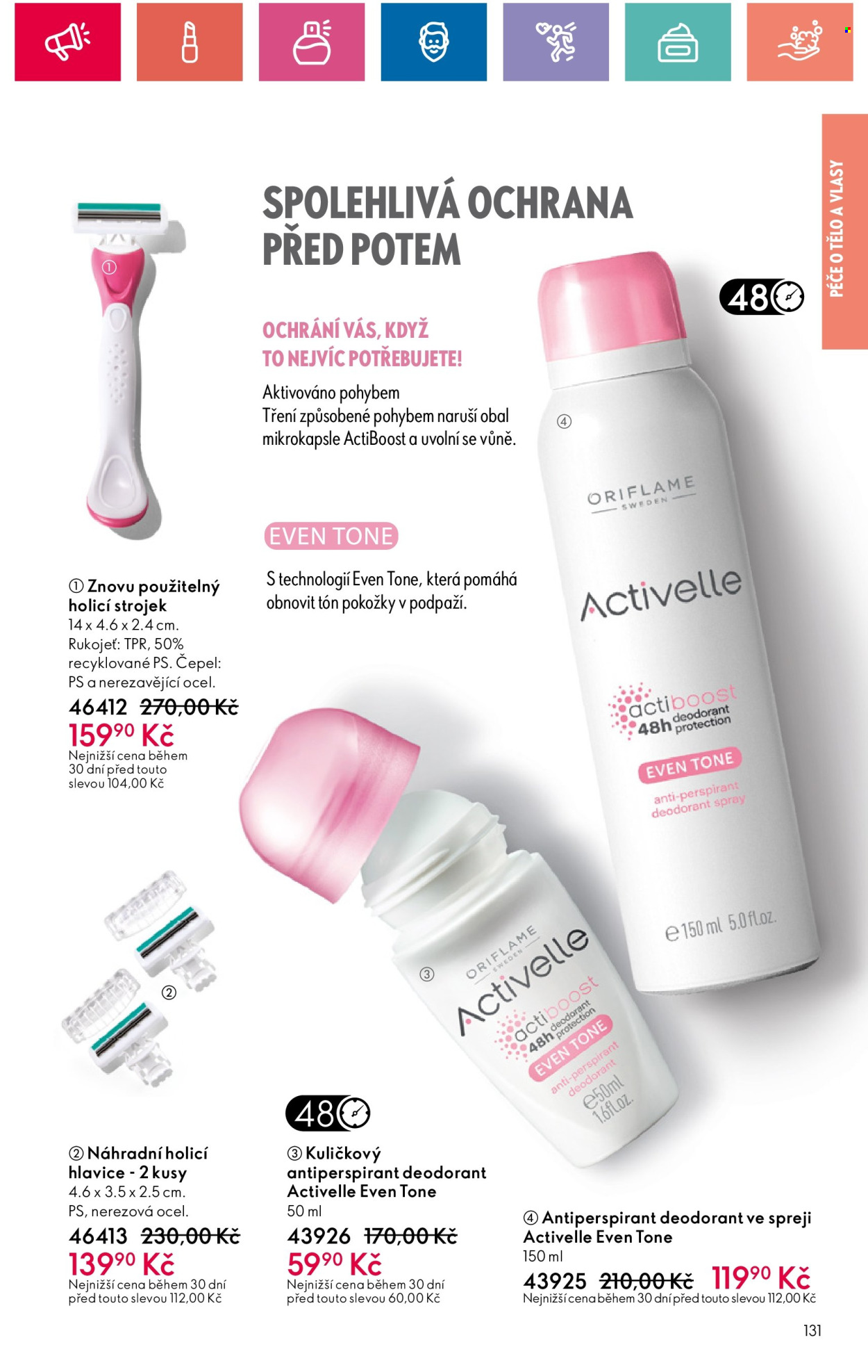 Leták ORIFLAME - 18.6.2024 - 8.7.2024. Strana 131