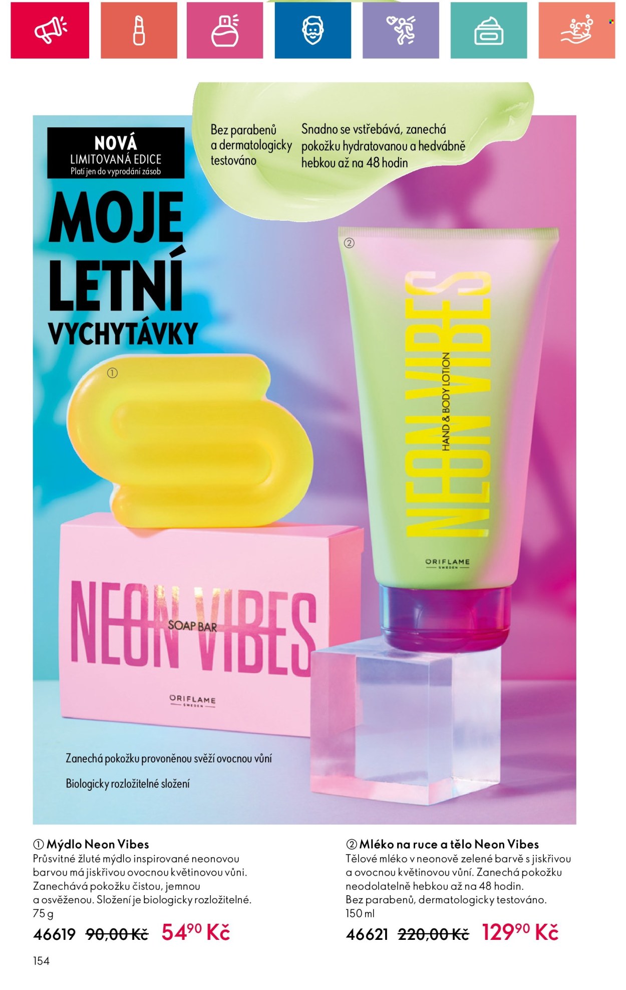 Leták ORIFLAME - 18.6.2024 - 8.7.2024. Strana 154