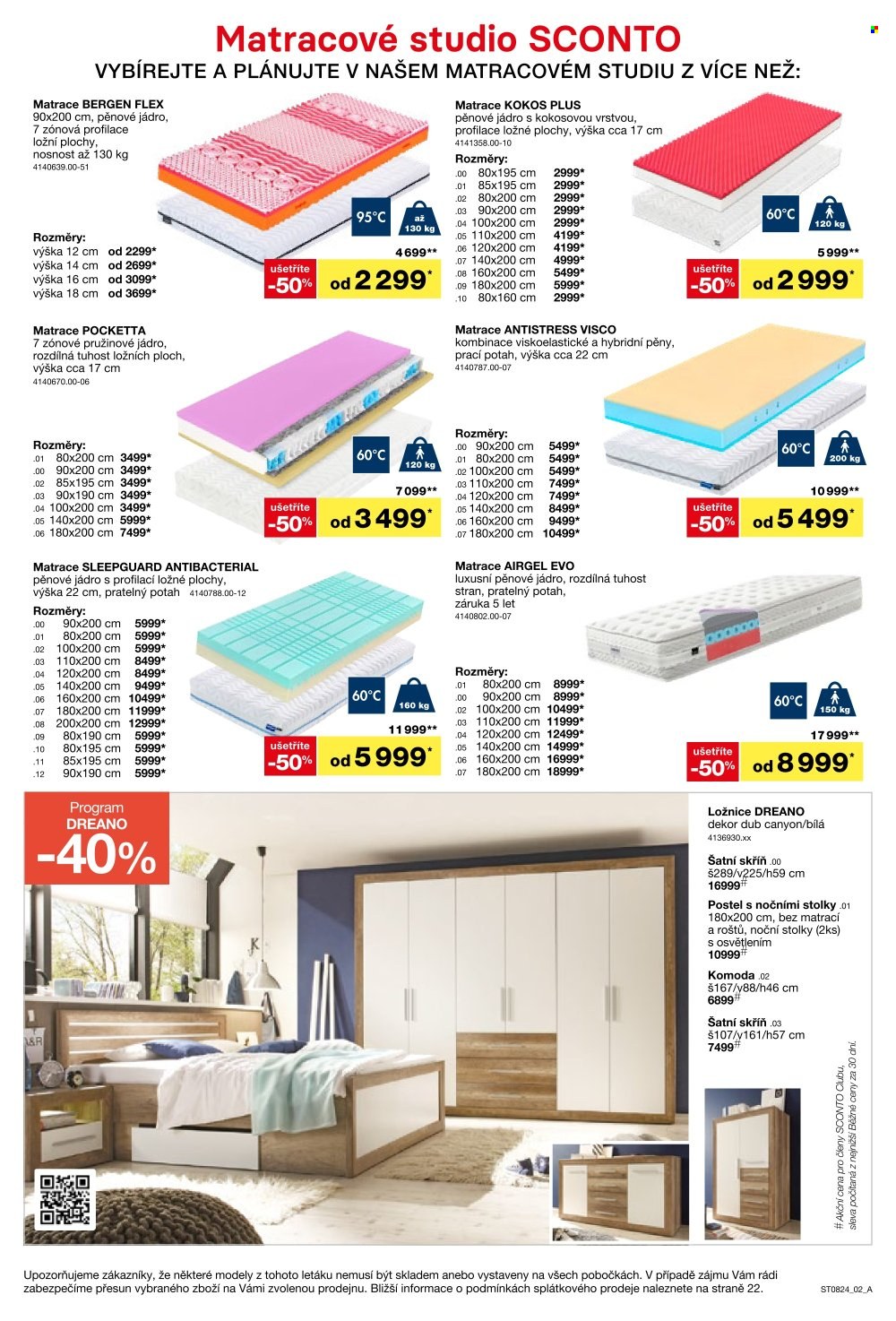 Leták SCONTO NÁBYTEK - 19.6.2024 - 16.7.2024. Strana 2