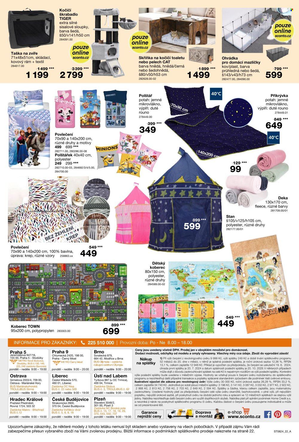 Leták SCONTO NÁBYTEK - 19.6.2024 - 16.7.2024. Strana 22