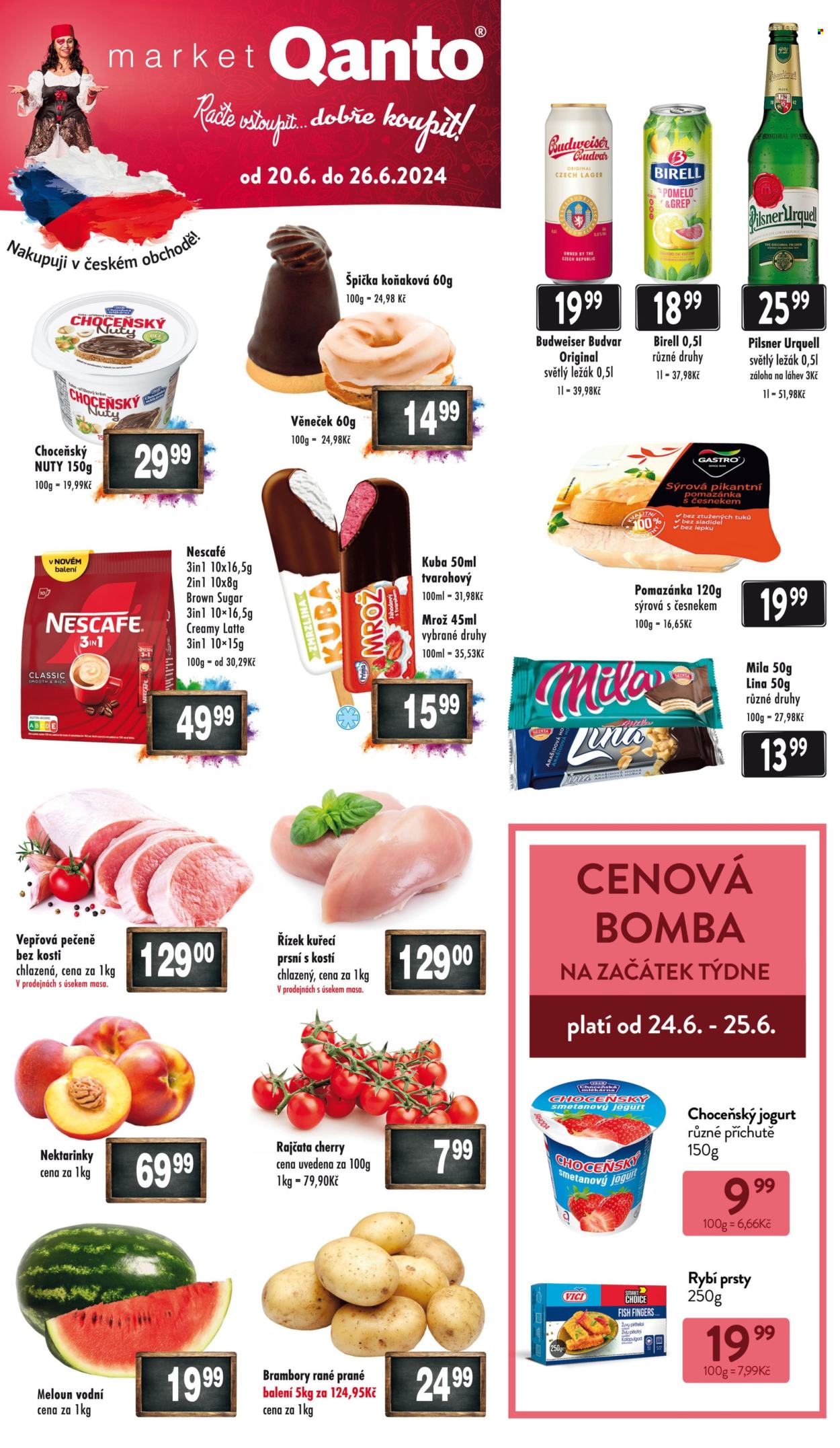 Leták Qanto market - 20.6.2024 - 26.6.2024. Strana 1