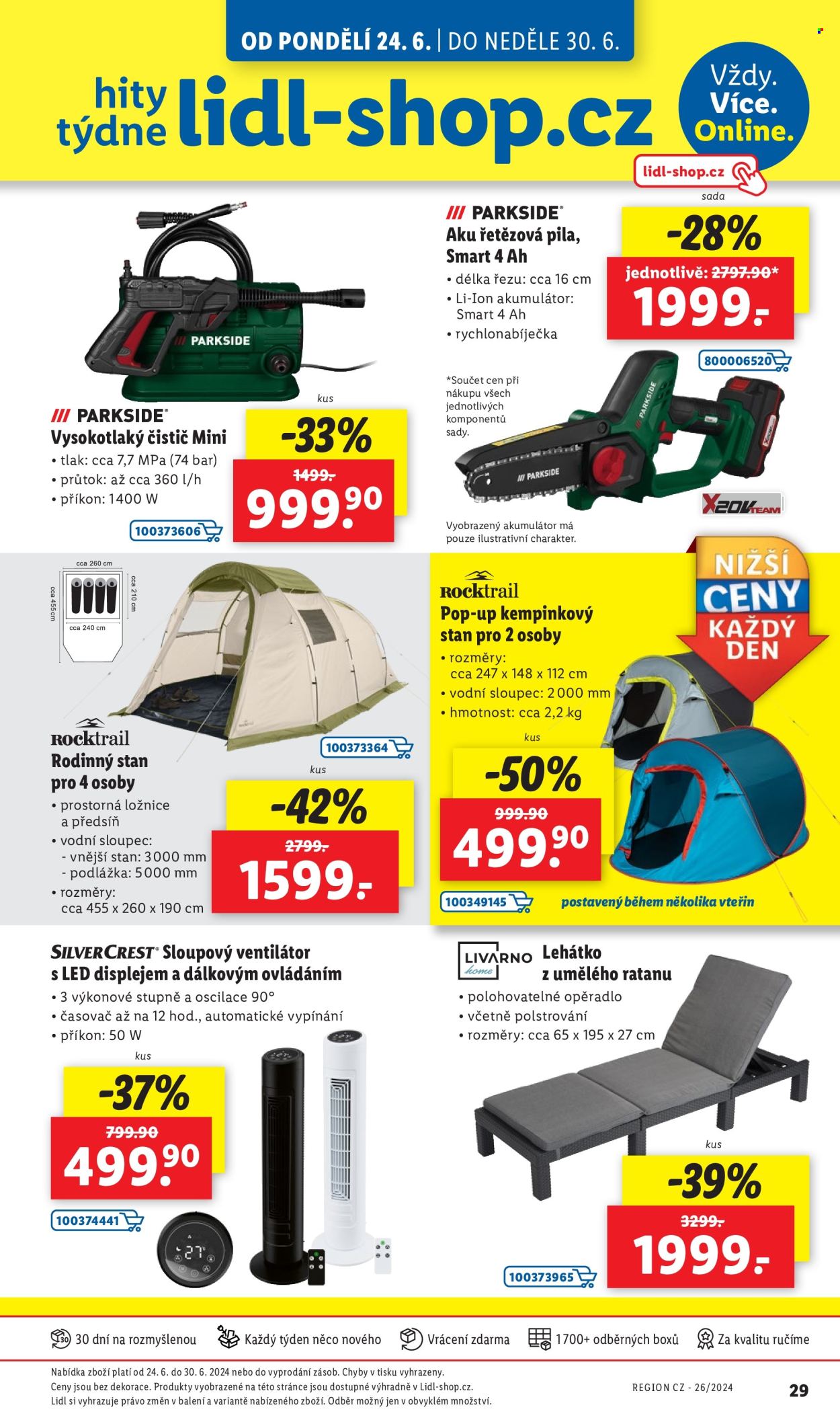 Leták Lidl - 24.6.2024 - 30.6.2024. Strana 1