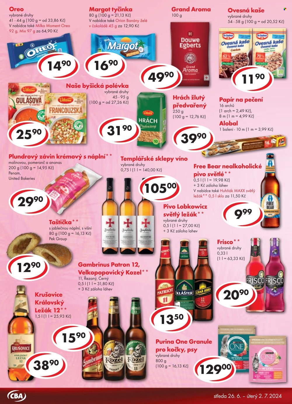 Leták CBA Premium - 26.6.2024 - 2.7.2024. Strana 4