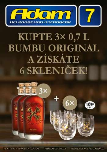 Leták Adam velkoobchod Šternberk - 1.7.2024 - 31.7.2024.