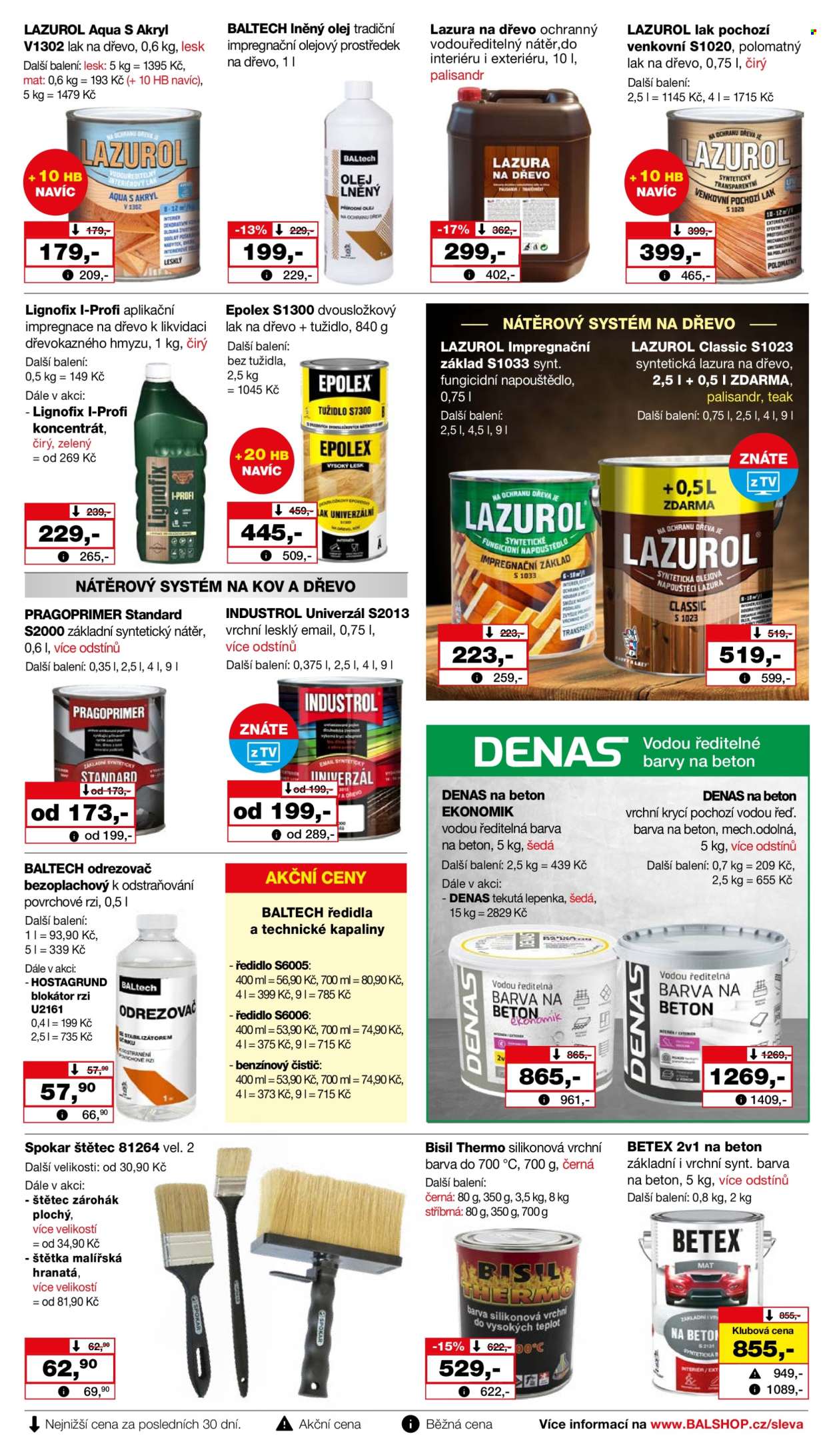 Leták Barvy a laky drogerie - 24.6.2024 - 20.7.2024. Strana 2