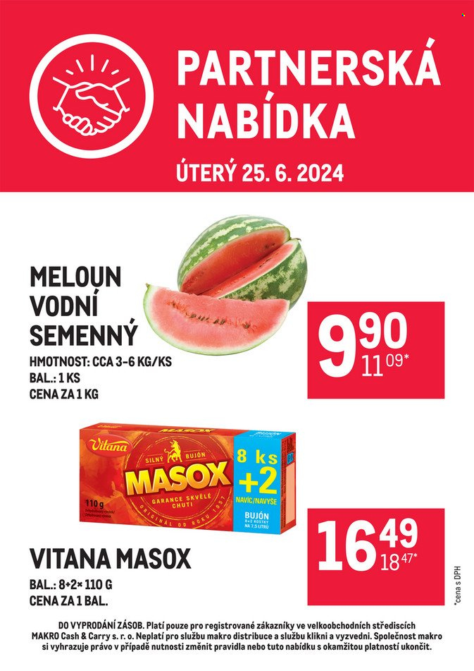 Leták MAKRO - 25.6.2024 - 25.6.2024. Strana 1