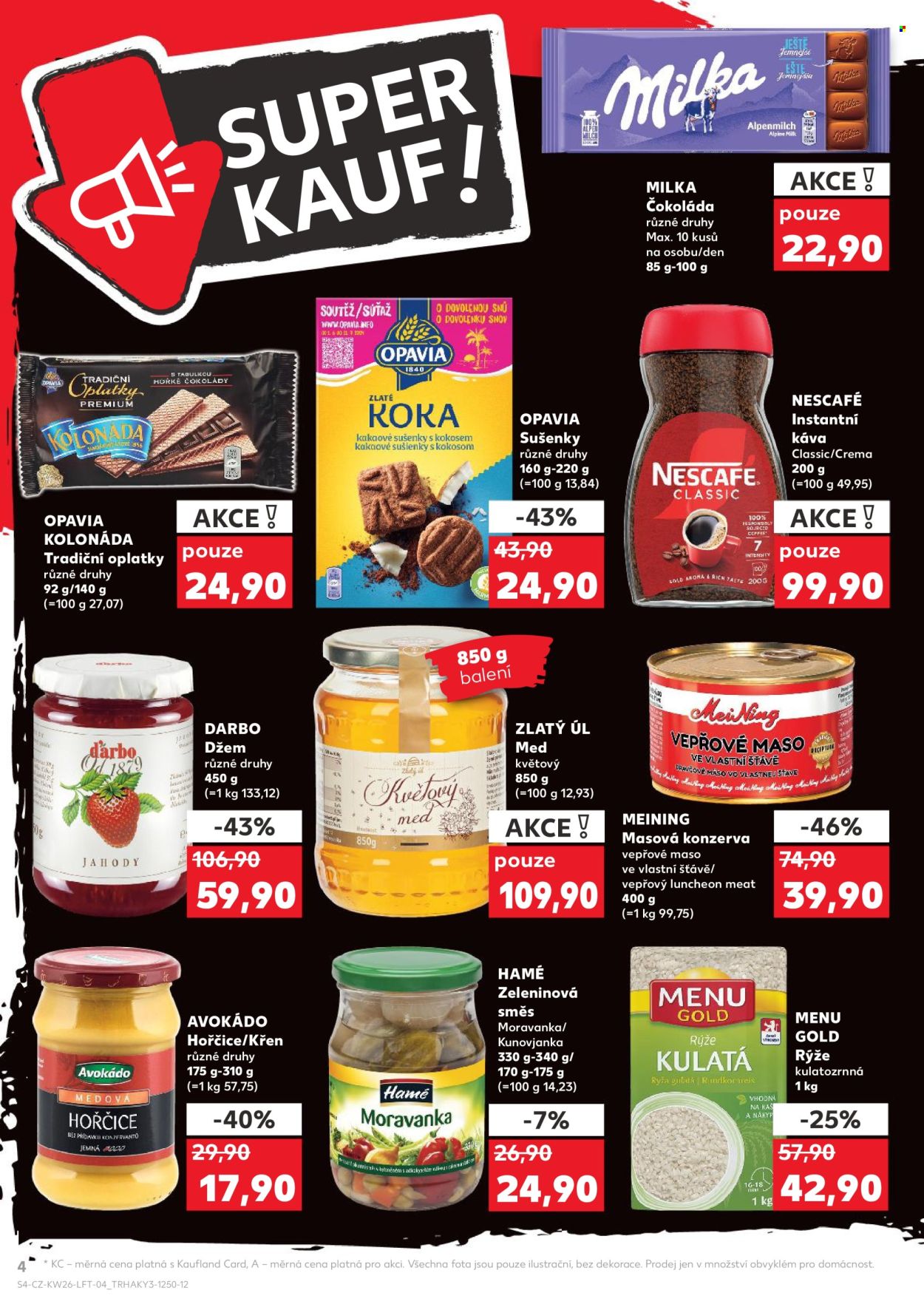 Leták Kaufland - 26.6.2024 - 2.7.2024. Strana 4