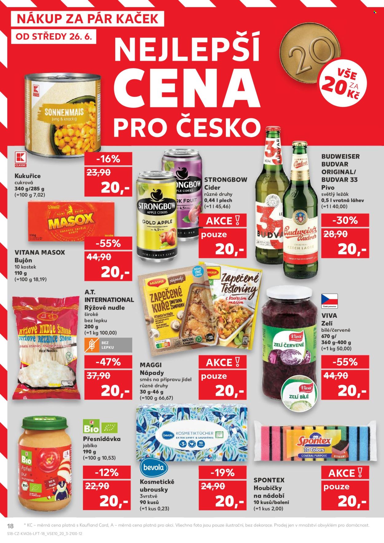 Leták Kaufland - 26.6.2024 - 2.7.2024. Strana 18