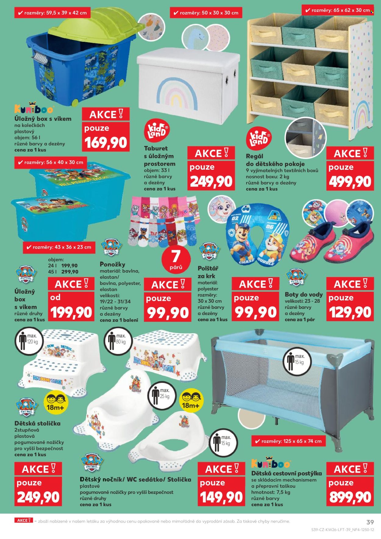 Leták Kaufland - 26.6.2024 - 2.7.2024. Strana 39