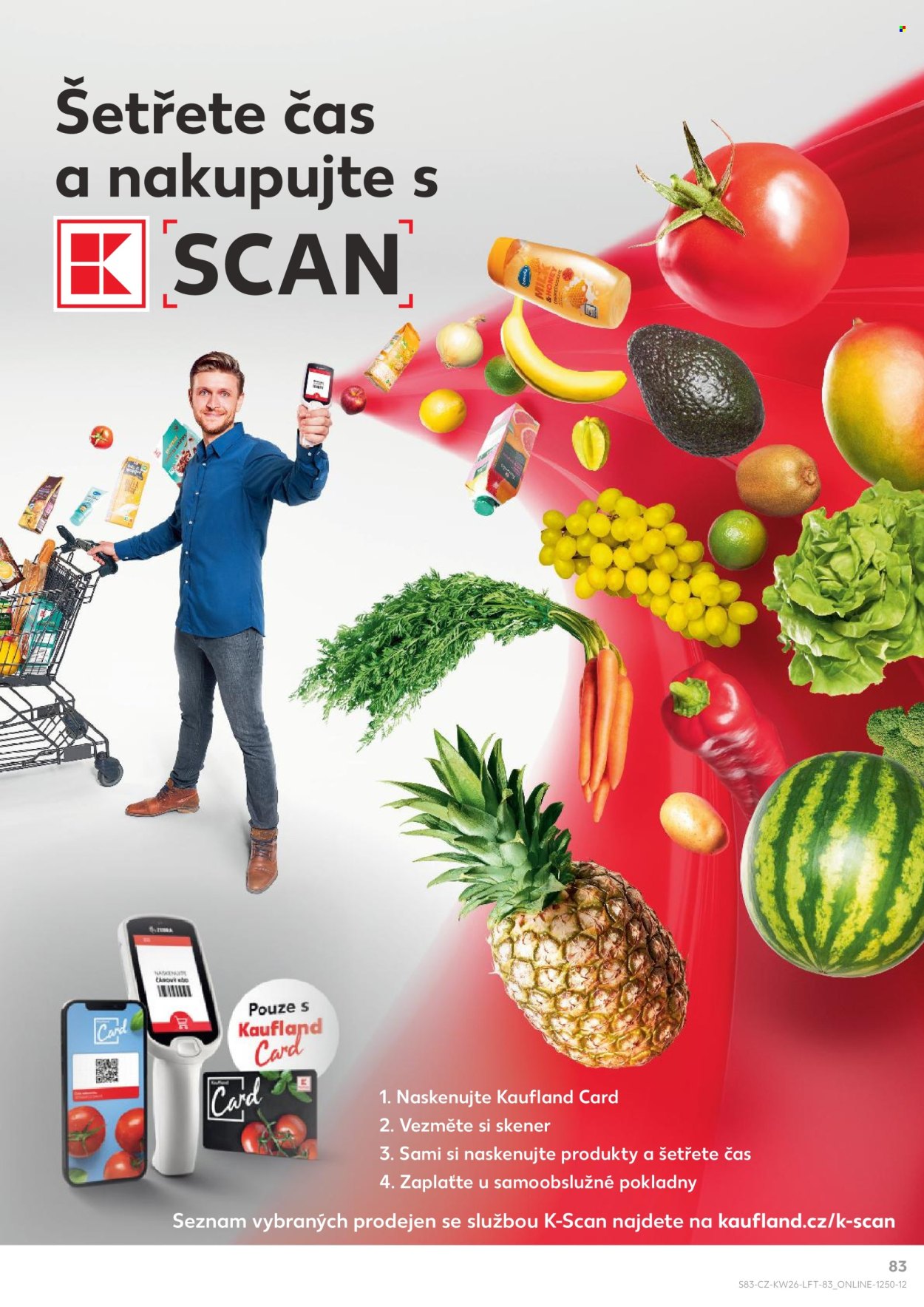 Leták Kaufland - 26.6.2024 - 2.7.2024. Strana 83