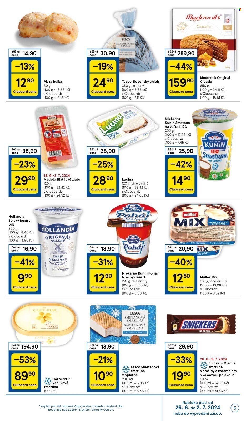 Leták TESCO supermarket - 26.6.2024 - 2.7.2024. Strana 5