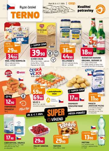 Leták coop TERNO - 26.6.2024 - 2.7.2024.