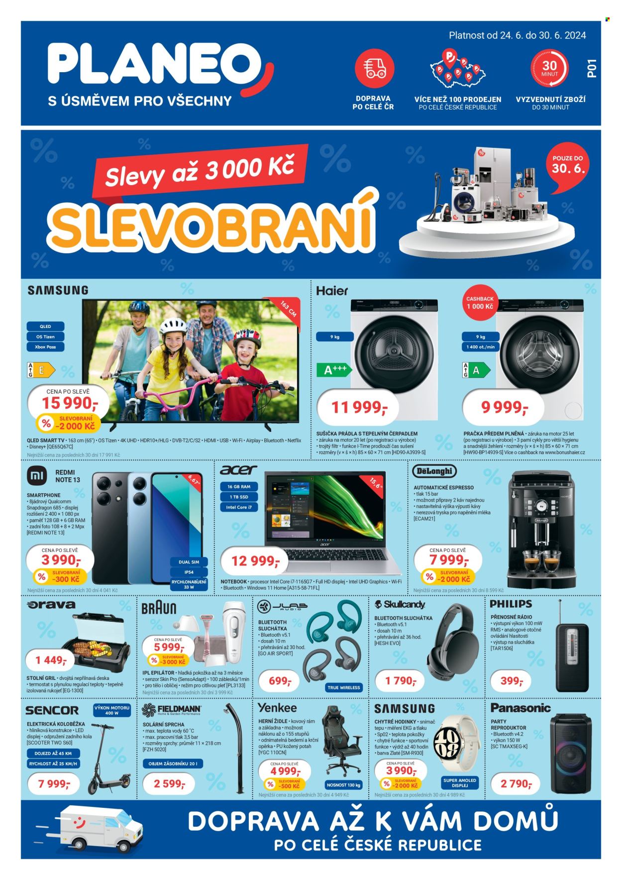 Leták PLANEO Elektro - 24.6.2024 - 30.6.2024. Strana 1