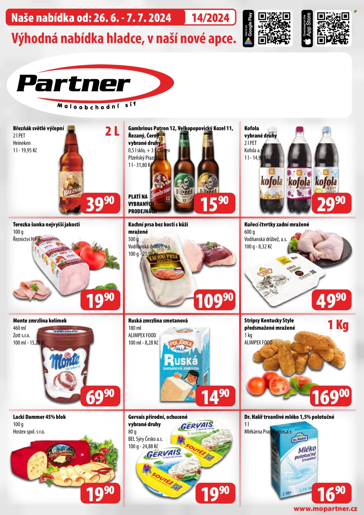 Leták Partner - 26.6.2024 - 7.7.2024. Strana 1