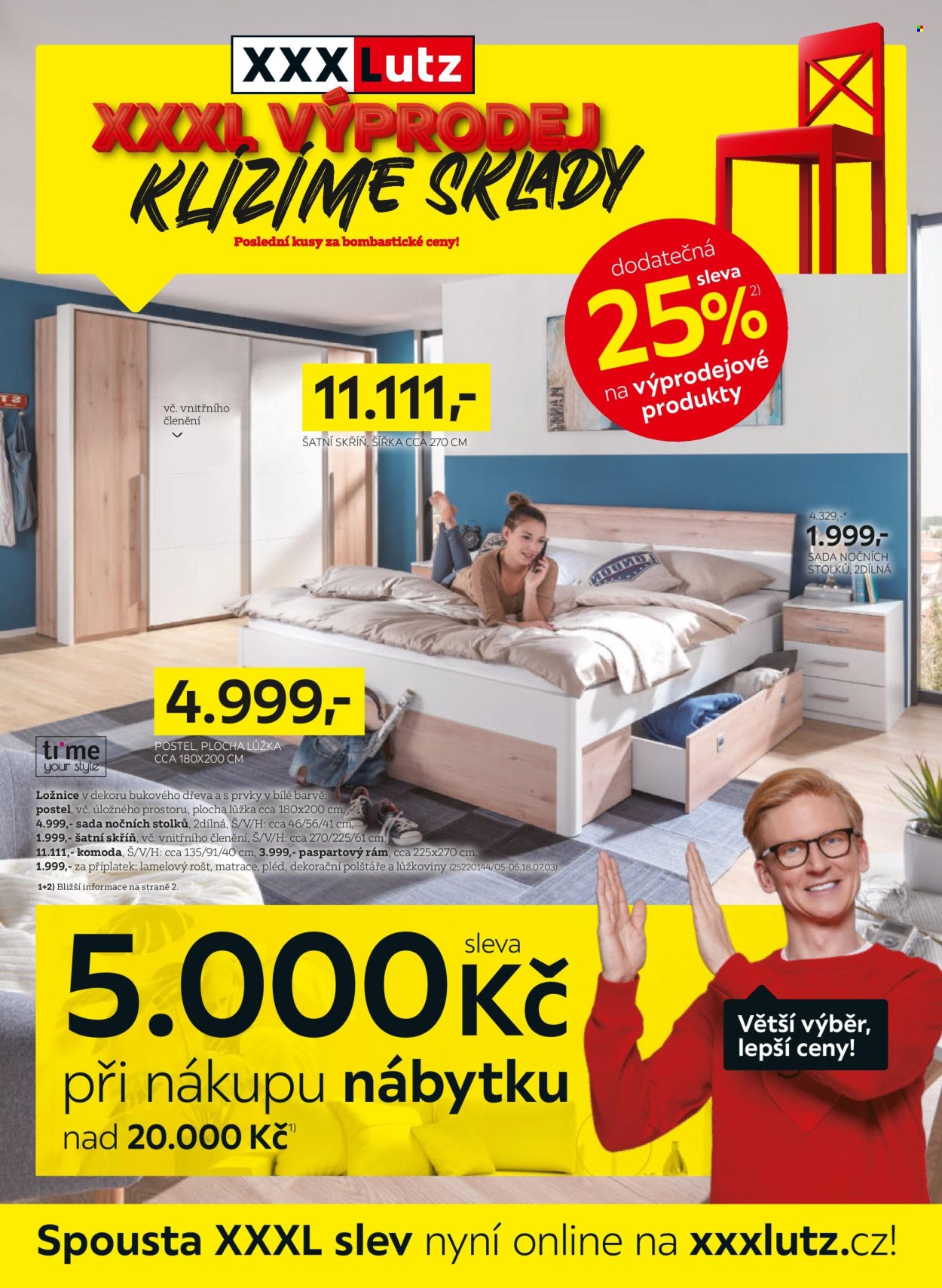 Leták XXXLutz - 24.6.2024 - 7.7.2024. Strana 1